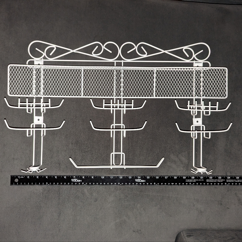 Jewelry Valet Organizer Hanging Coated Wire